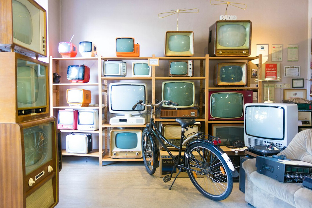 vintage french tv host