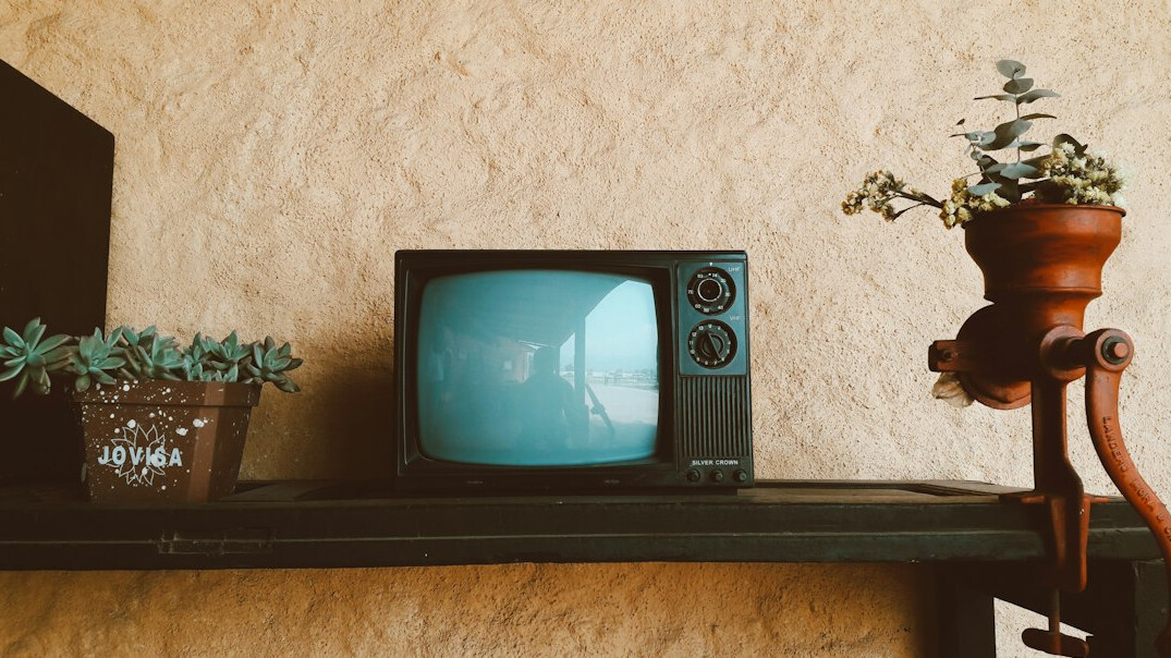 old television set vintage